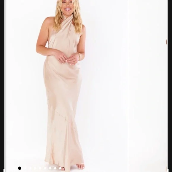 Jasmine Halter Maxi Dress - SHOW ME YOUR MUMU - Picture 5 of 13